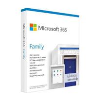 Software Microsoft 365 Family 32/64 Bits 6 Pessoas PC/MAC - Microsoft
