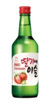Soju Bebida Coreana Morango Strawberry 360ml Soju Bebida Coreana Morango Strawberry 360ml