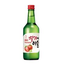Soju Bebida Coreana Morango Strawberry 360ml