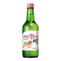 Soju importado aroma de pêssego 13% jinro peach - 360ml Soju importado aroma de pêssego 13% jinro peach - 360ml