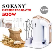 Sokany 500W 5 Velocidade Hand Mixer 360 Potência Automática Elétrica