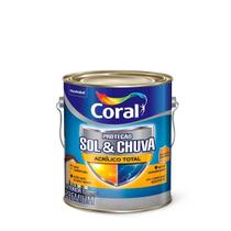 Sol e chuva acrilico total coral base t - 3,2l