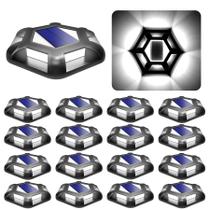 Solar Dock Lights CREPOW, 16 pacotes, impermeáveis, 1200 mAh