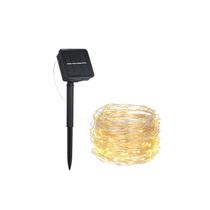 Solar Fairy String Lights 50 LED Warm Light 7m - Genérica