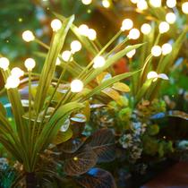 Solar Firefly Lights Brightown 48 LED, pacote com 4, impermeável
