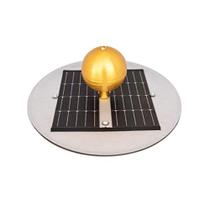 Solar Flag Pole Light Titan 6 LED 287 Lux para 4,5 a 7,6 m