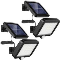 Solar Light MPJ Outdoor 56 LED com detector de movimento IP65, pacote com 2 Solar Light MPJ Outdoor 56 LED com detector de movimento IP65, pacote com 2