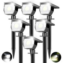 Solar Lights Peasur, pacote com 6 unidades, Outdoor Spot Uplights, impermeável