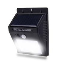 Solar Luminária Lâmpada Parede 20 Leds Sensor 12 horas