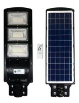 Solar Luminária Pública Poste Rua Led 150w C/ Sensor Frio - Brisa