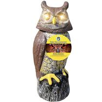 Solar Owl Guard - Decoração de Jardim com Detector de Movimento