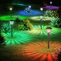 Solar Pathway Lights AOSEA Waterproof Outdoor, pacote com 2