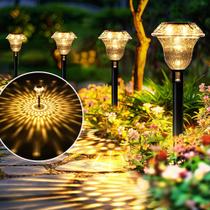 Solar Pathway Lights SOLPEX Garden Decor Waterproof (pacote com 6)