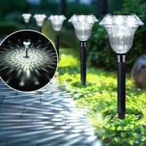 Solar Pathway Lights SOLPEX Garden Decor Waterproof (pacote com 6)