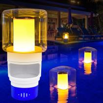 Solar Pool Chlorine Floater LanBlu atualizado para comprimidos de 7,6 cm