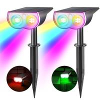 Solar Spot Lights Consciot 22 LEDs IP67 à prova d'água, pacote com 2