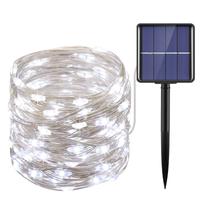 Solar String Lights AMIR atualizou 78,6 m 240 LED IP65 branco Solar String Lights AMIR atualizou 78,6 m 240 LED IP65 branco