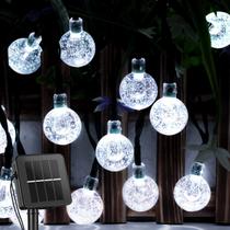 Solar String Lights Brightown 60 LED 10,9 m Crystal Globe