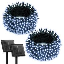 Solar String Lights Brightown, pacote com 4, 88 m, 800 LED, impermeável