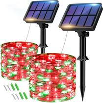 Solar String Lights btfarm 160LED 20m à prova d'água 8 modos