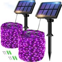 Solar String Lights btfarm 160LED 20m Halloween, pacote com 2