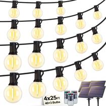 Solar String Lights Larkvue 30m, controle remoto impermeável 43 LED Solar String Lights Larkvue 30m, controle remoto impermeável 43 LED