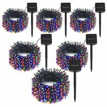 Solar String Lights SyouHome 600 LED 72m, 8 modos, pacote com 6 Solar String Lights SyouHome 600 LED 72m, 8 modos, pacote com 6