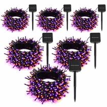Solar String Lights SyouHome 600 LED 72m Halloween, pacote com 6 Solar String Lights SyouHome 600 LED 72m Halloween, pacote com 6