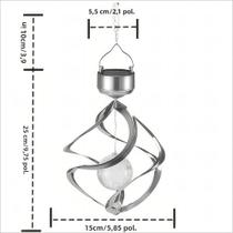 Solar Wind Chime Pendant Light, Luz decorativa do jardim ao ar livre, Decoração do pátio, Pátio, 1Pc Solar Wind Chime Pendant Light, Luz decorativa do jardim ao ar livre, Decoração do pátio, Pátio, 1Pc