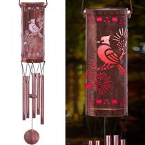 Solar Wind Chimes FSVGYY com 30 sinos de metal para decoração de jardim Solar Wind Chimes FSVGYY com 30 sinos de metal para decoração de jardim