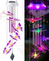 Solar Wind Chimes Lightalent Glowing Top Changing Colors