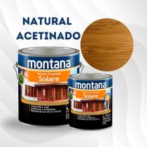 Solare Verniz Premium Natural Acetinado 3,6L Montana Madeira