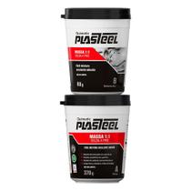 Solda A Frio Plasteel Massa 1:1 PM1 Tapmatic