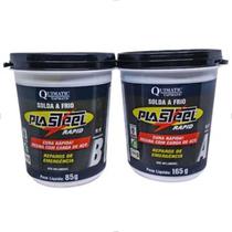 Solda a Frio Plasteel Rapid 1:1 250g Tapmatic Solda a Frio Plasteel Rapid 1:1 250g Tapmatic