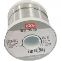 Solda Best Carretel 1,5Mm Verde/Cinza 500G 153216 Solda Best Carretel 1,5Mm Verde/Cinza 500G 153216