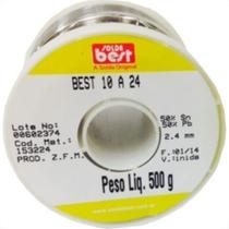 Solda Best Carretel 2,4Mm Amarela 500G 153224 Solda Best Carretel 2,4Mm Amarela 500G 153224