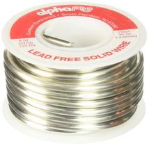 Solda de fio sólido alpha fry AM23955 227g sem chumbo 95/5