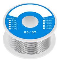 Solda Estanho 1mm 60x40 (snxpb) C/ Fluxo Rolo 250g