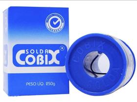 Solda Estanho 60x40 1.5mm C/ Fluxo Ra (t2) Rolo 250g - Cobix