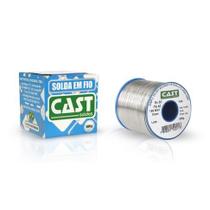 Solda Fio Com Resina 60X40 Snxpb 1,0mm 500g Cast Soldas Solda Fio Com Resina 60X40 Snxpb 1,0mm 500g Cast Soldas