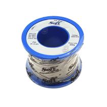 Solda Fio Estanho Com Fluxo Eletrônica 60x40 1mm Rolo 200g - SOFT Solda Fio Estanho Com Fluxo Eletrônica 60x40 1mm Rolo 200g - SOFT