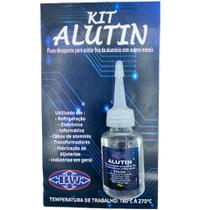 Solda Fluxo Alutin brasweld Une Alumínio Com Todos Os Metais