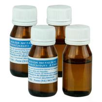 Solda Fria Glanz para Evaporadora de Alumínio A+B (Pó+Líquido) - Kit Com 2 Conjuntos