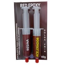 Solda Fria Red Epoxi Para Serpentina, Geladeira Em Geral Solda Fria Red Epoxi Para Serpentina, Geladeira Em Geral