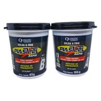 Solda Frio Rápido Pr1 Plasteel 1:1 250G Quimatic Tapmatic Solda Frio Rápido Pr1 Plasteel 1:1 250G Quimatic Tapmatic