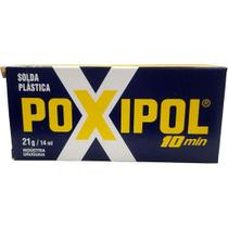 Solda Pástica Epóxi Bicomponente Poxipol Cinza 21gr / 14ml Solda Pástica Epóxi Bicomponente Poxipol Cinza 21gr / 14ml