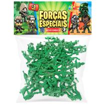 Soldadinho Brinquedo 24pçs Forças Especiais Menino Militar