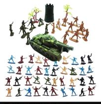 Soldadinho de brinquedo boneco soldado tanque guerra blindado policial brinquedo