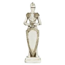 Soldado Medieval Na Base Estátua Branca Escolha Seu Modelo