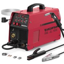 Soldador ARCCAPTAIN 6 em 1 de alumínio MIG 200A 110V/220V 200mL Soldador ARCCAPTAIN 6 em 1 de alumínio MIG 200A 110V/220V 200mL
